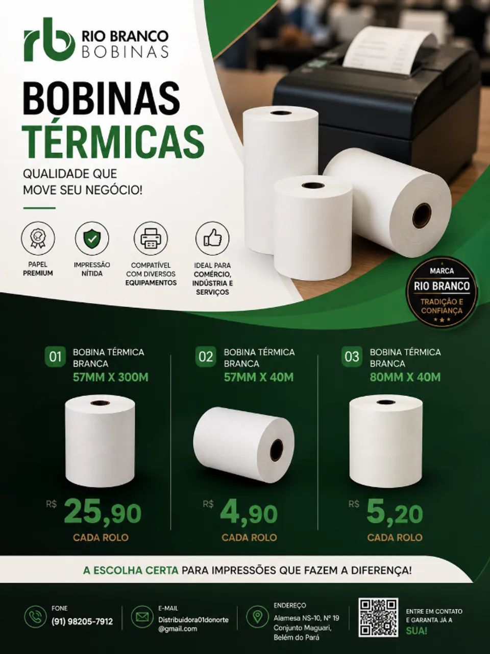 Bobinas térmicas