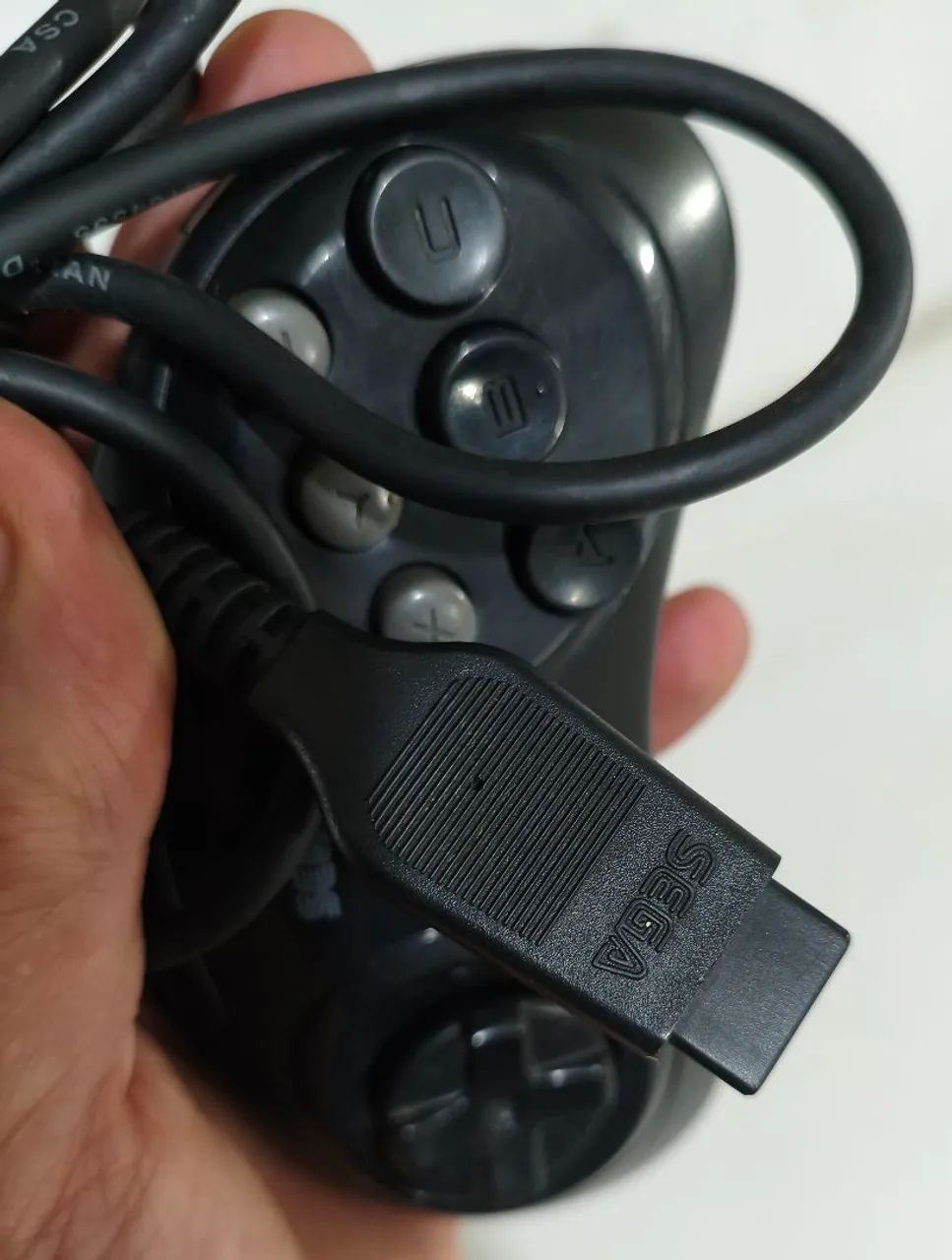 Controle original de 6 botões Sega Mega Drive  - Foto 4