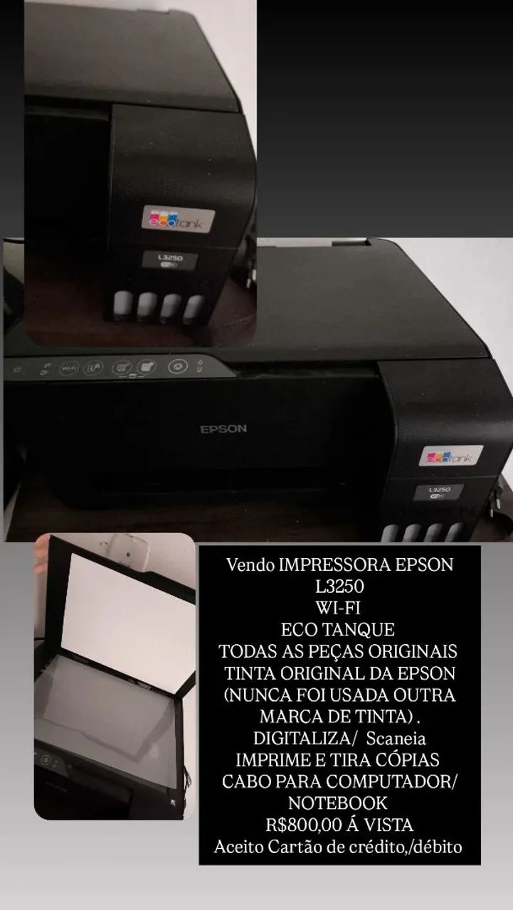 IMPRESSORA EPSON L3250