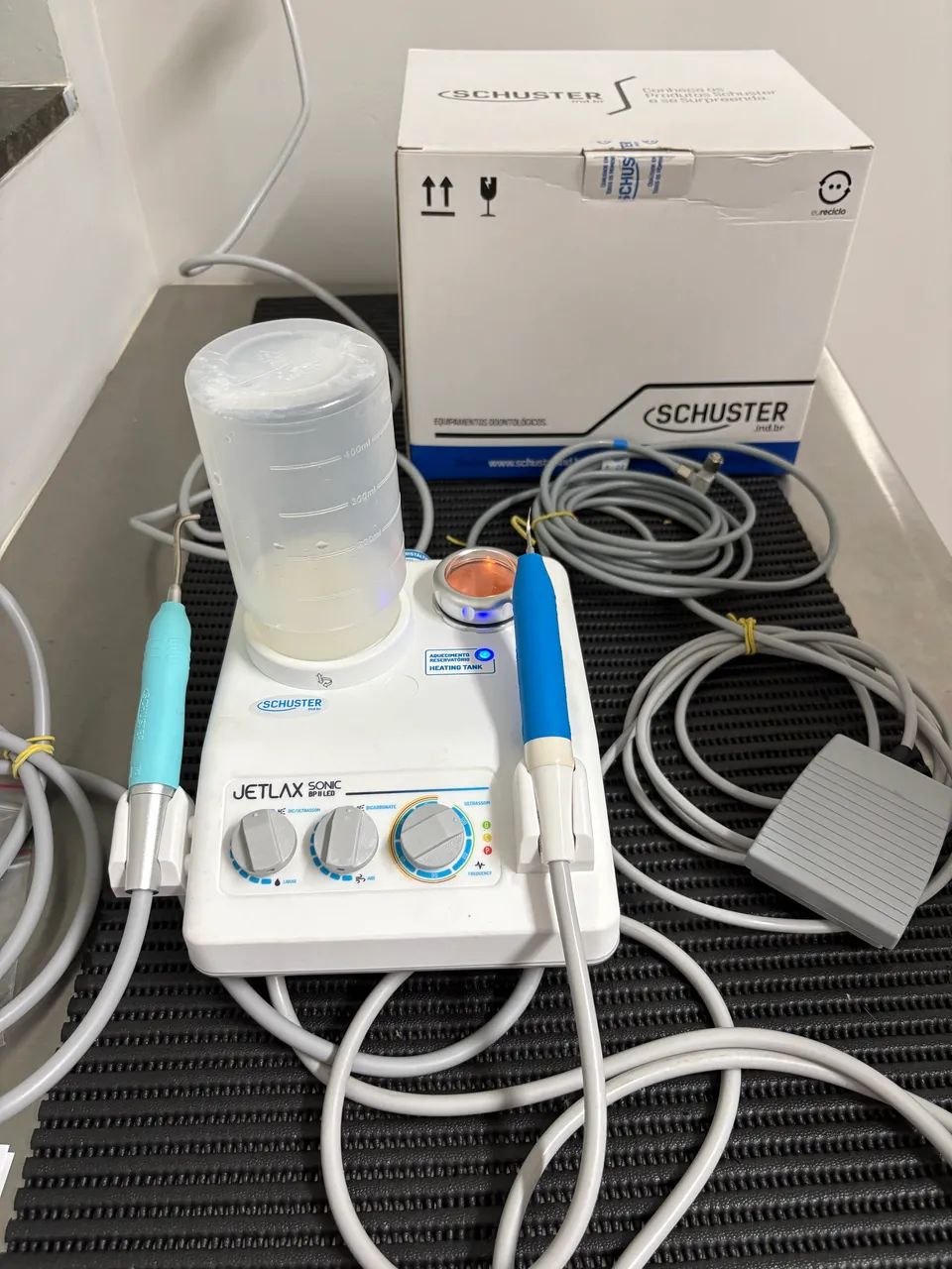 Ultrassom e jatos de bicarbonato  - Foto 4