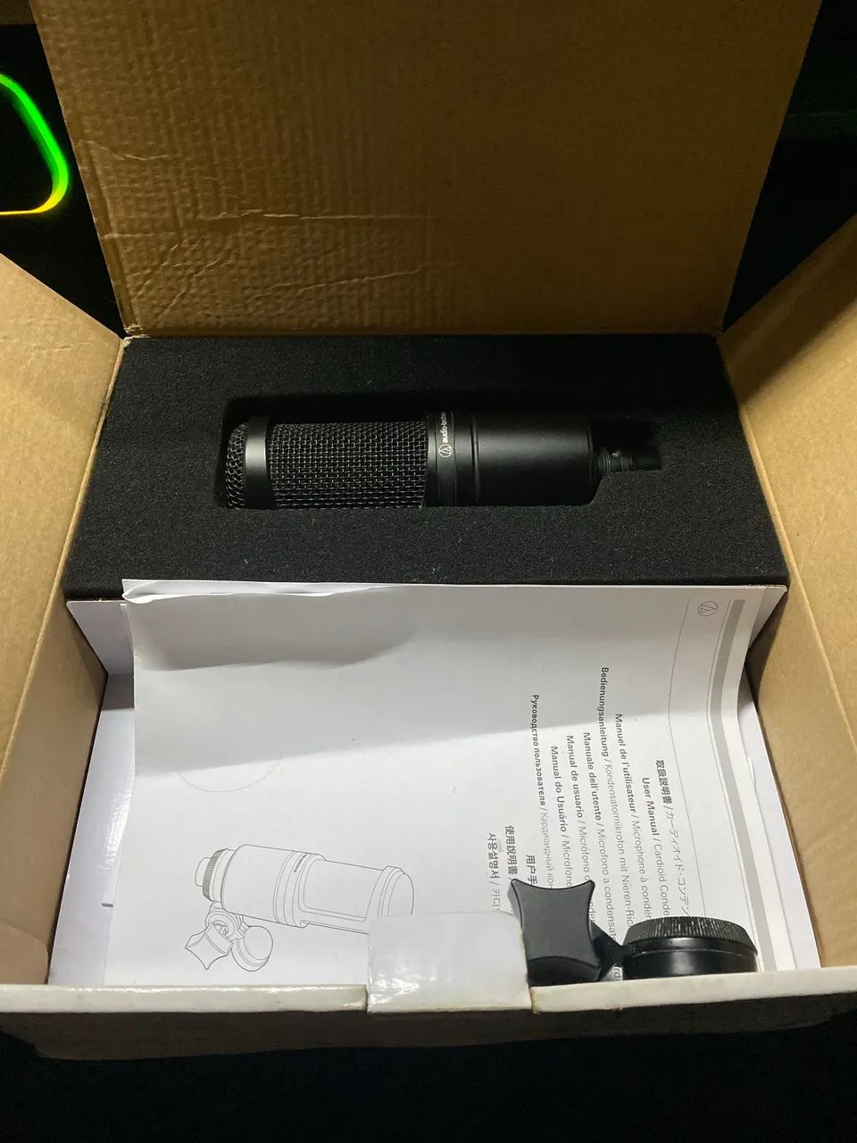 ? Audio-Technica AT2020 + Caixa Original - Foto 5