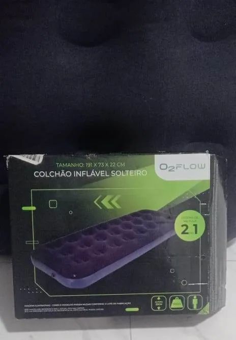 Colchão Inflável Solteiro - Foto 2