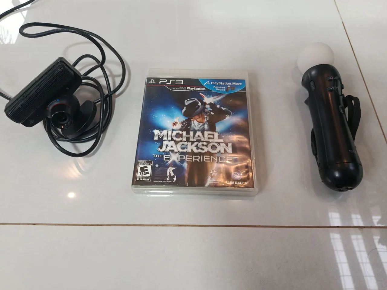 Kit PS MOVE (ps3) + Michael Jackson the experience 