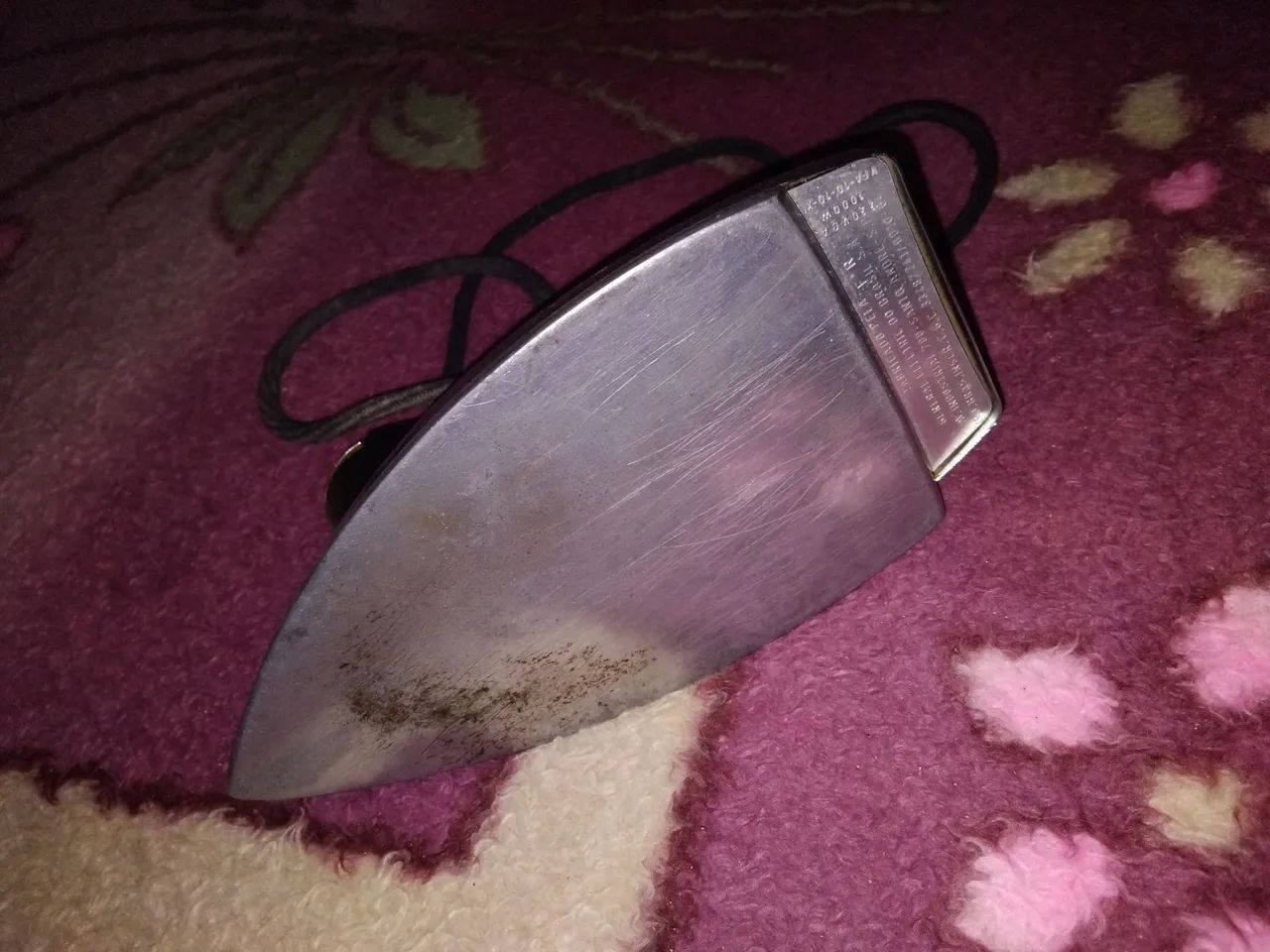 Ferro de passar antigo  - Foto 3