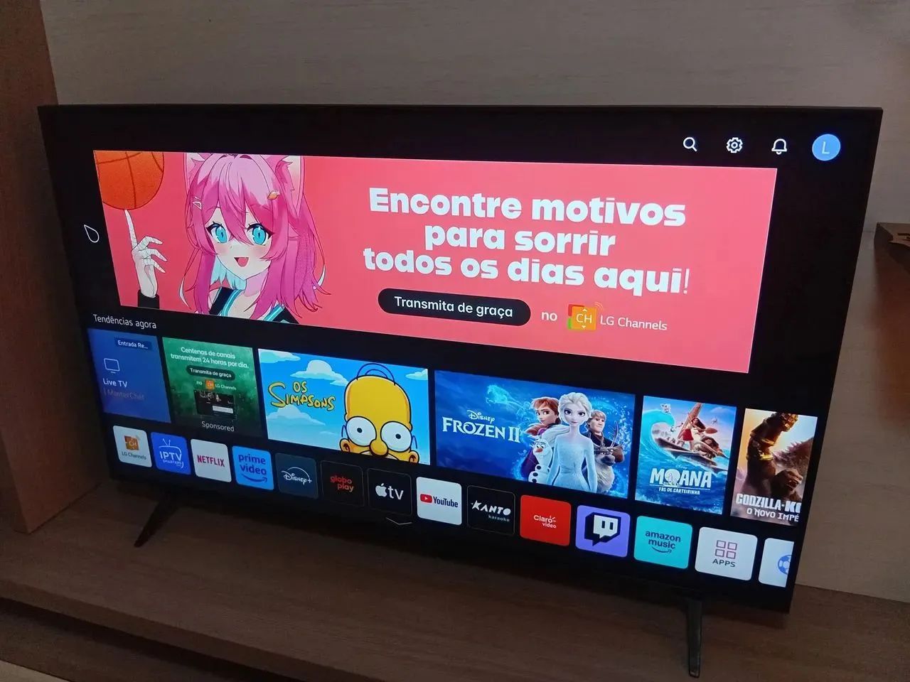 Smartv Lg Nanocell 55 polegadas  - Foto 2