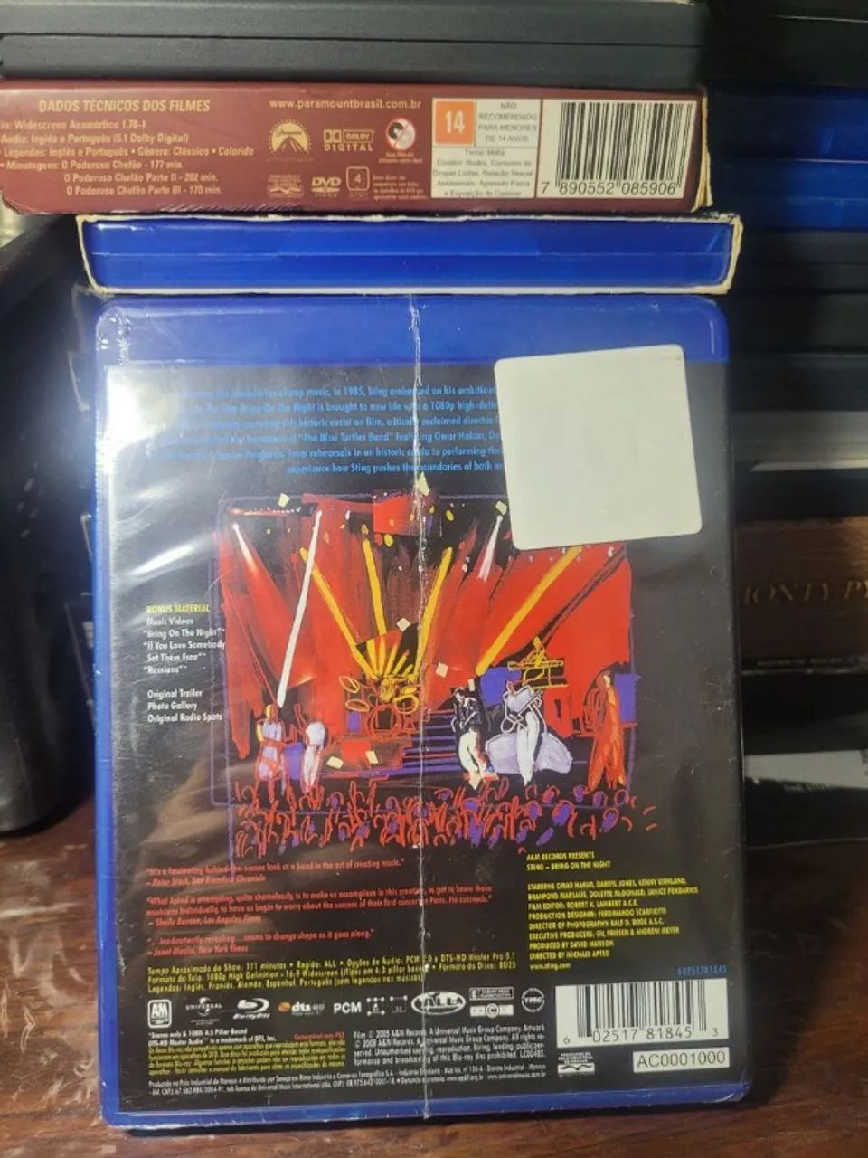 blu ray sting bring on the night lacrado - CDs, DVDs etc - Grajaú