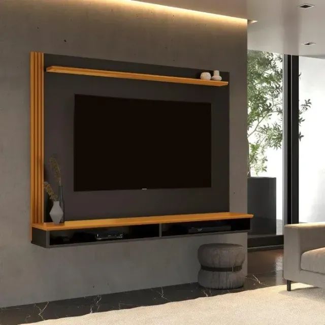 PAINEL DAVOS PARA TV's ATE   55'' POLEGADAS PAGA SOMENTE NA ENTREGA ATE 12x SEM JUROS - Foto 2