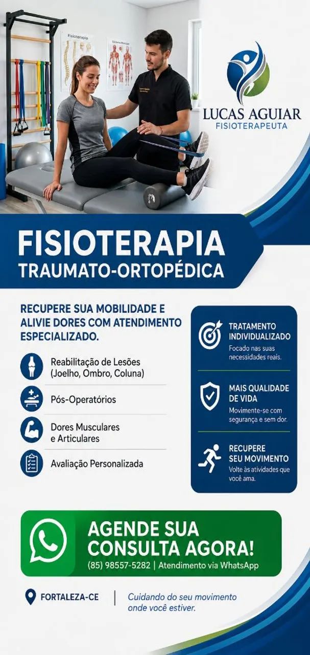 Fisioterapeuta domiciliar - Lucas Aguiar 