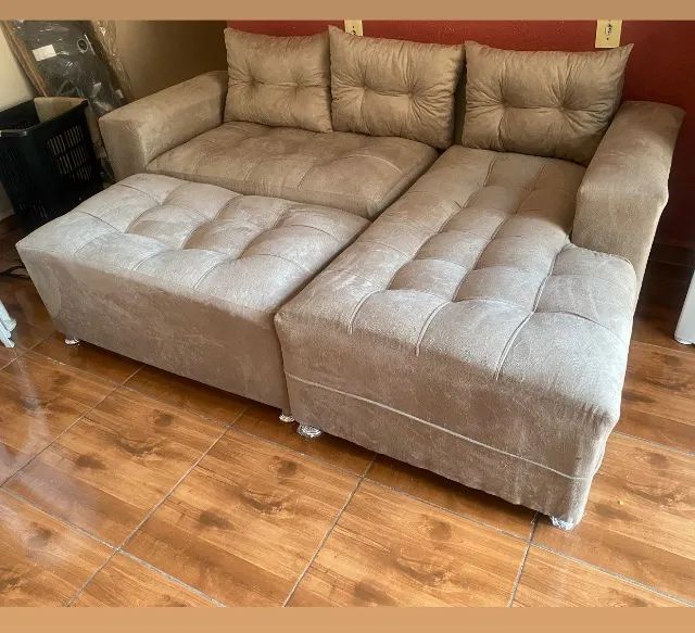 Chaise bege 2 metros 