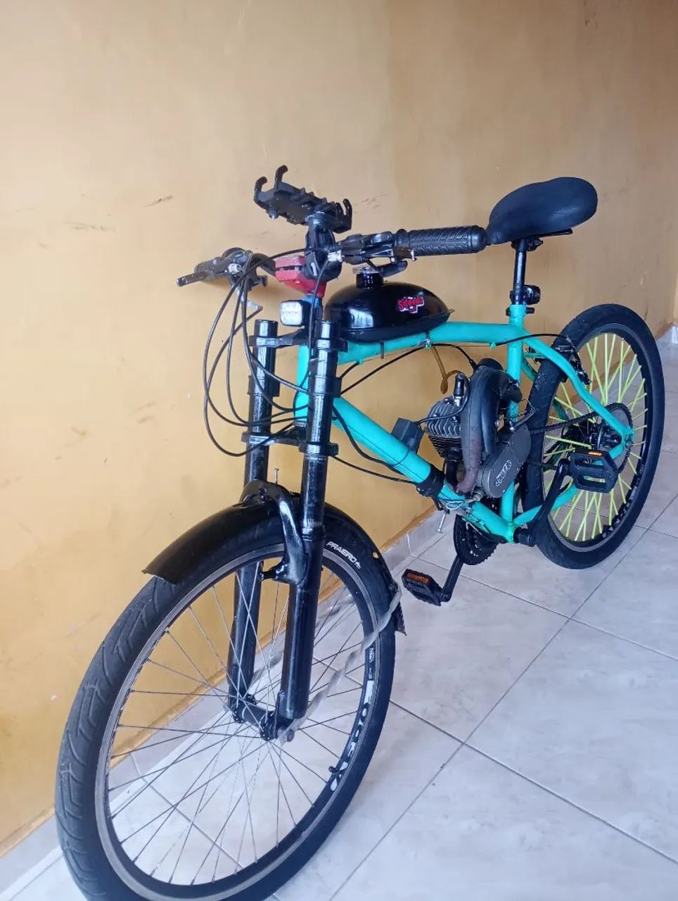 Vendo bicicleta motorizada 80 cc - Foto 4