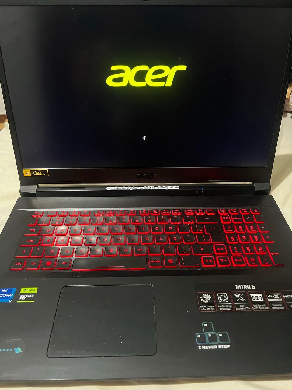 Vendo notebook Gamer Acer Nitro 5 - Foto 4