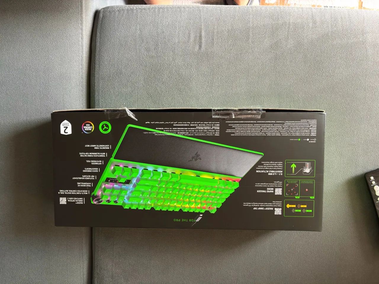 Teclado Razer Huntsman v3 PRO TKL 8KHZ - Foto 3