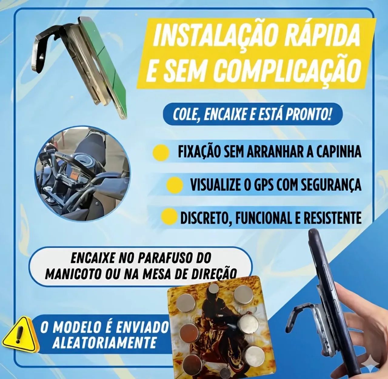 Suporte magnético para celular  - Foto 4