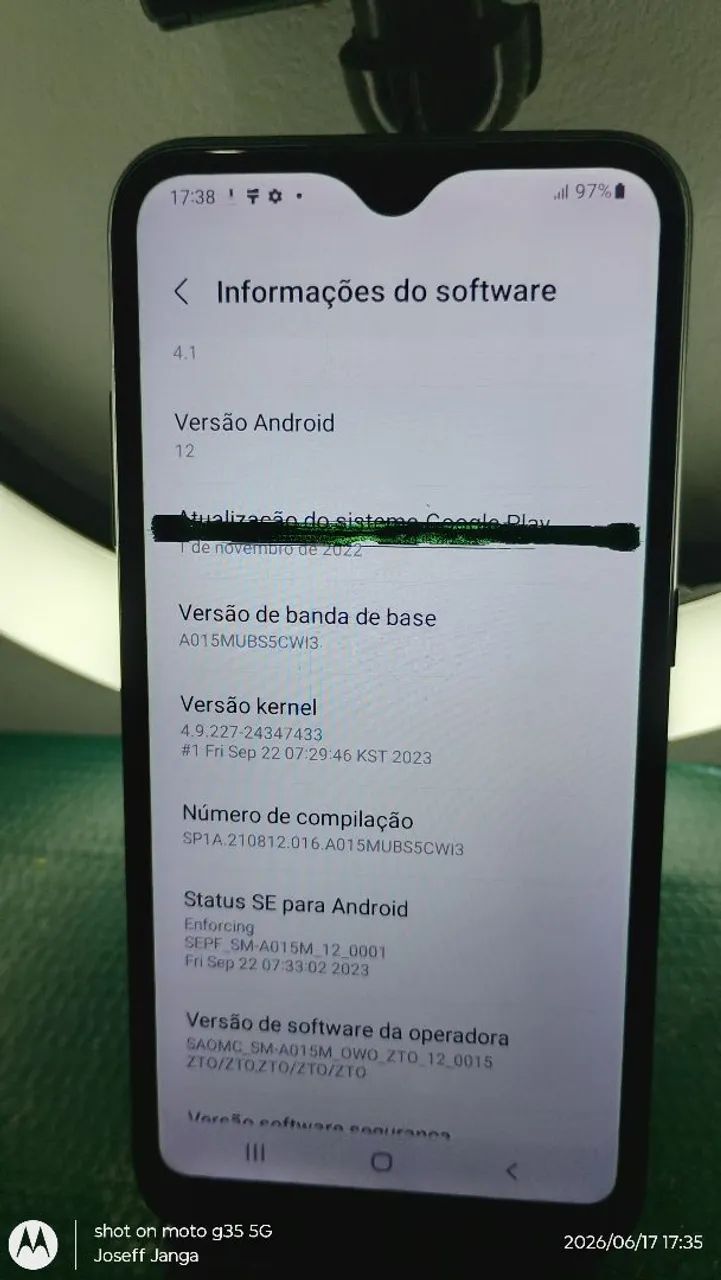 SAMSUNG GALAXY A01 FUNCIONANDO TUDO  - Foto 2