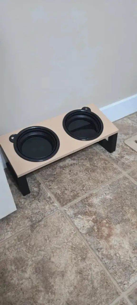 comedor duplo para pets