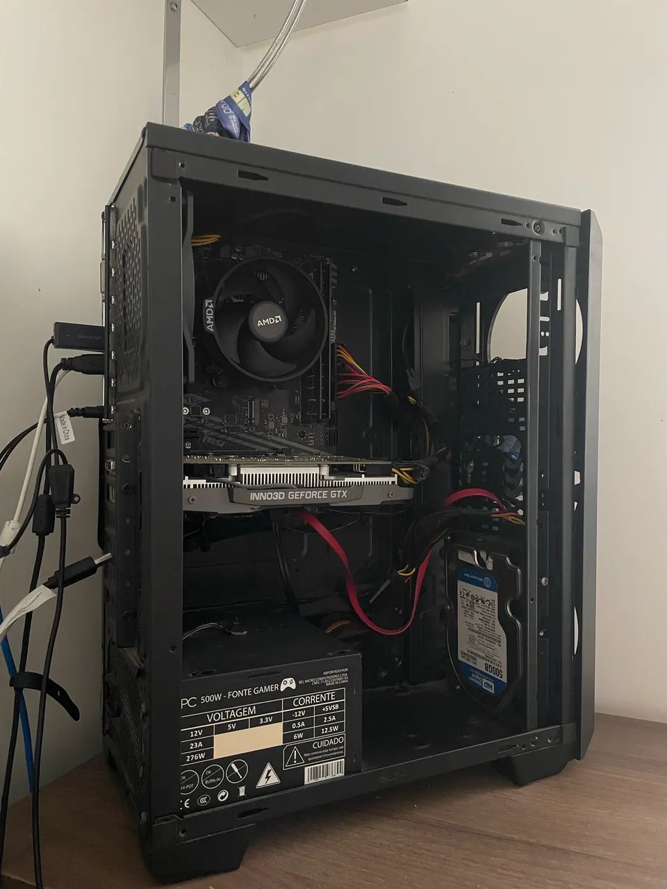PC gamer ryzen 5 4500 + gtx 1650 - Foto 2