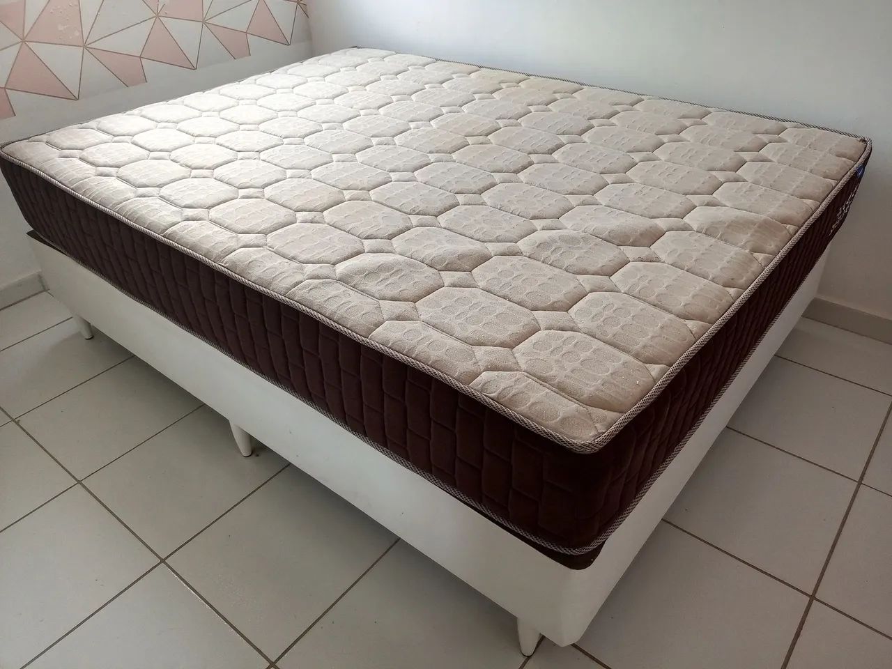 Colchão Ortobom com base