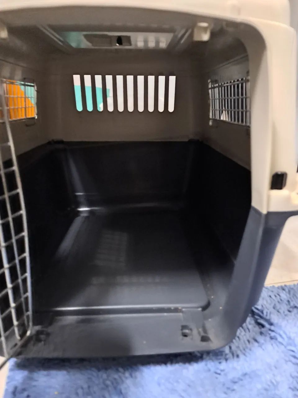Caixa de Transporte para Cães e Gatos - Grande e Resistente  - Foto 2