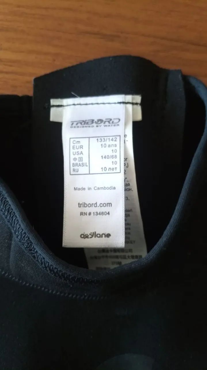 Macação de mergulho "decathlon Tribord" 10 anos - Foto 3
