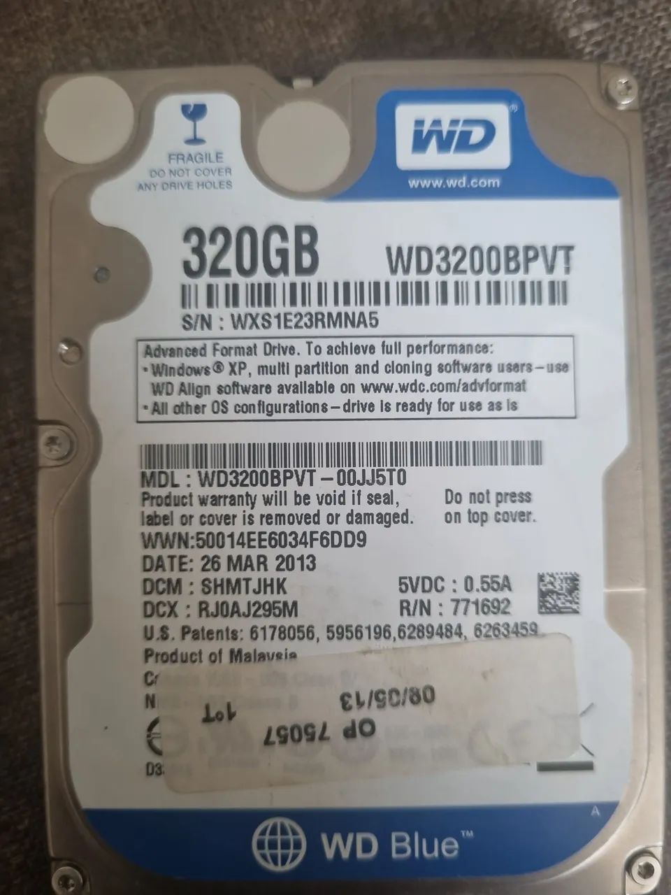 Hd 320 Gb 