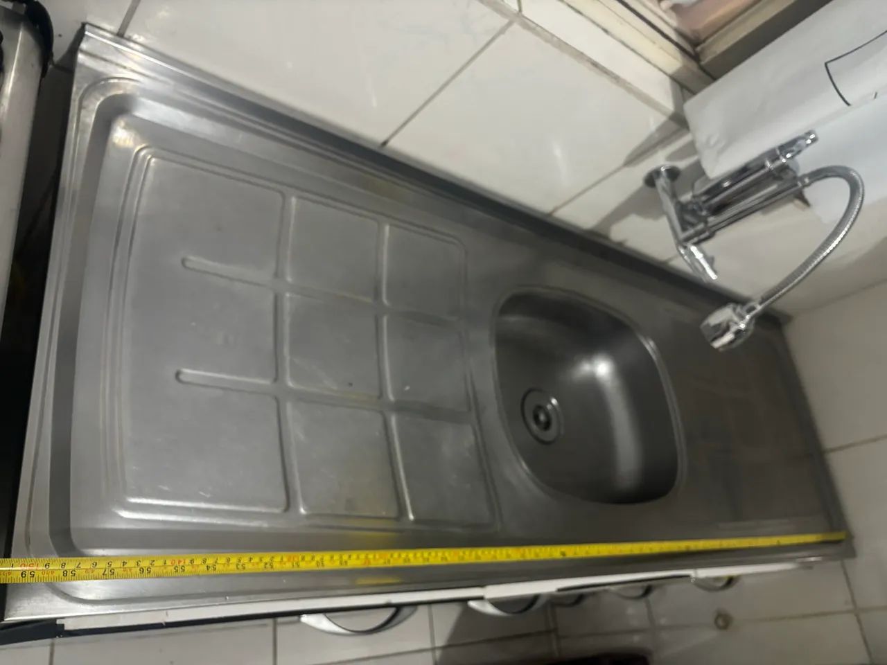 Pia de Cozinha Inox 1,50m