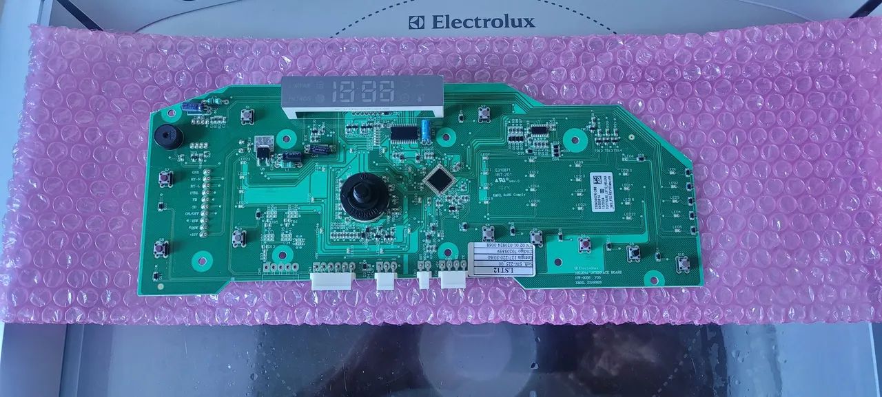 Placa interface lavadora Electrolux LST12 nova original.