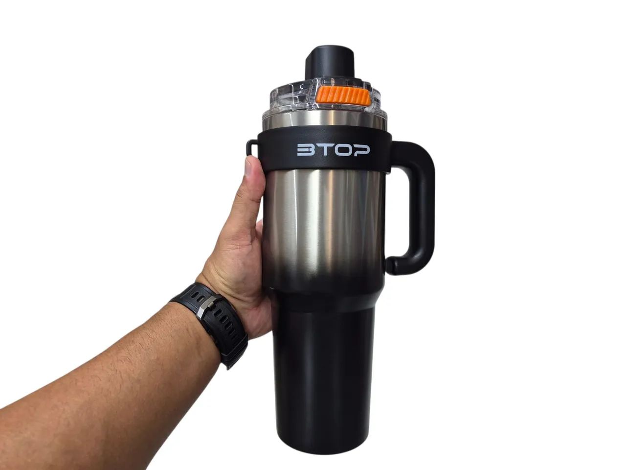 COPO TERMICO 1200ML BLACK REF: BM-P2097 - Foto 2