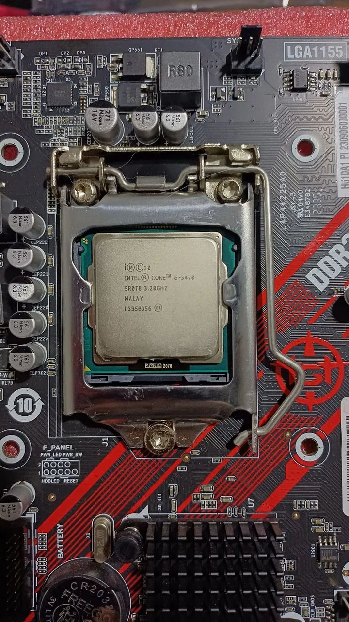 Kit upgrade placa mãe com Processador i5 3470 e RAM memória 16 gb  - Foto 5