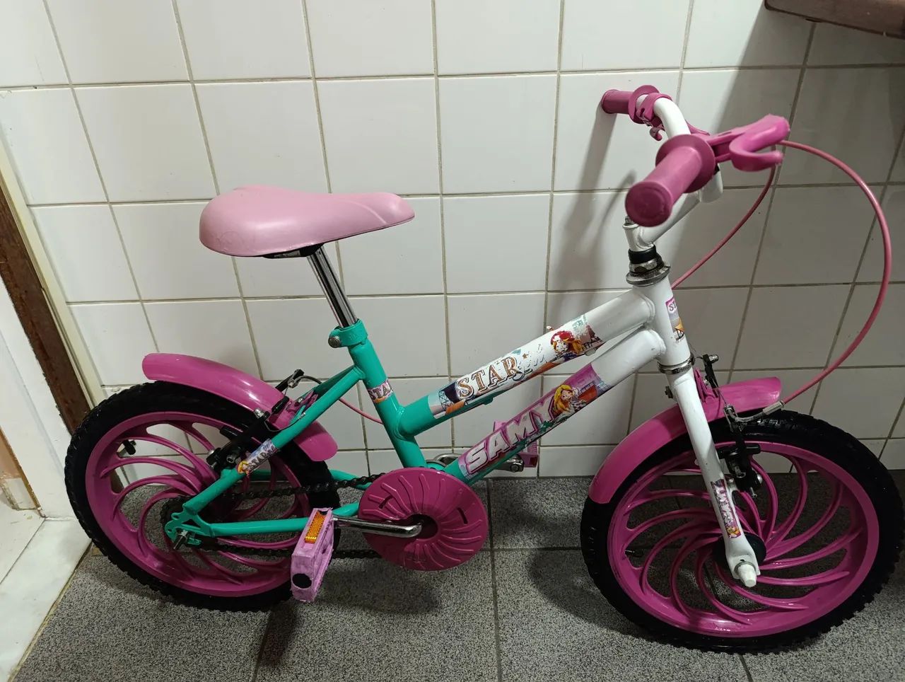 Bicicleta aro 16 infantil completa 