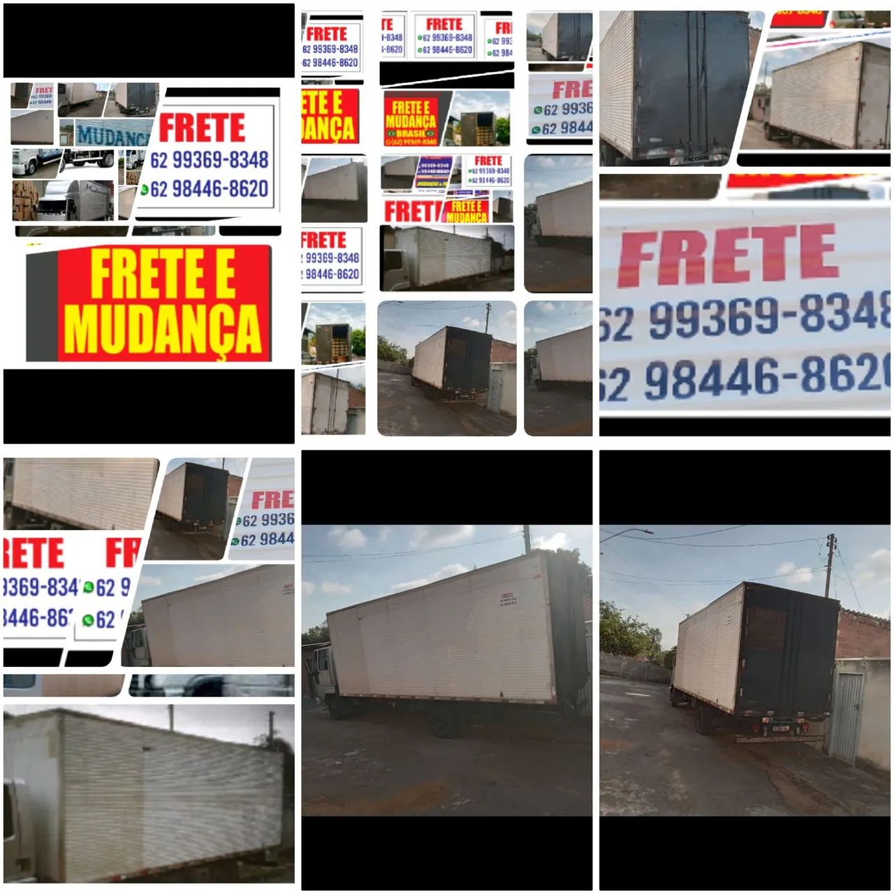 Frete e mudança 