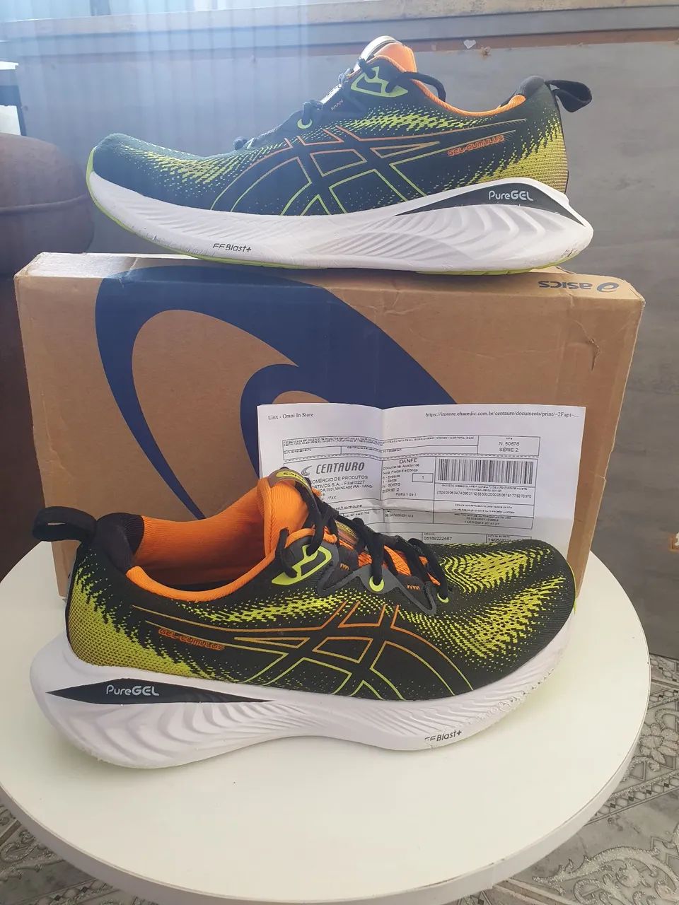" ASICS GEL CUMULUS 25, IMPECÁVEL, O .MAIS CONSERVADO DA OLX,COM NOTA FISCAL!".