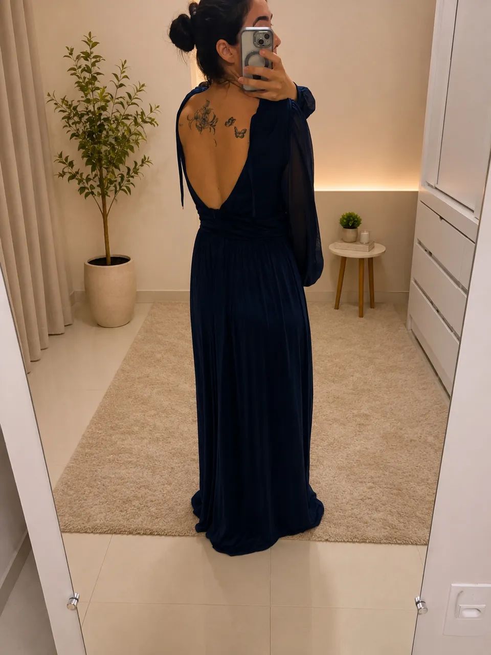 Vestido azul marinho  - Foto 2