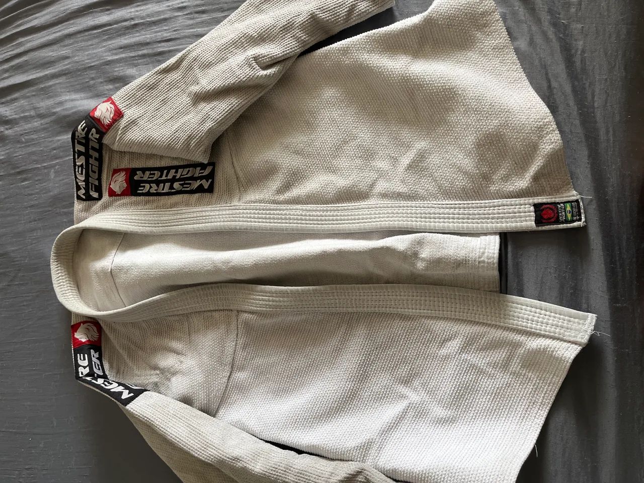 Kimono branco A2 jiu jitsu