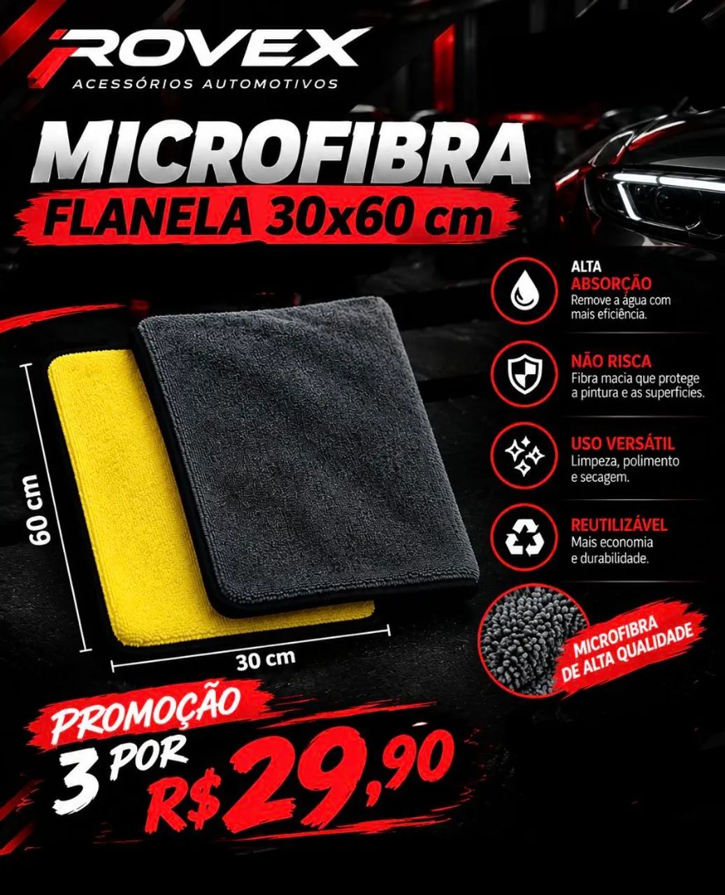 Flanela Microfibra  - Foto 2