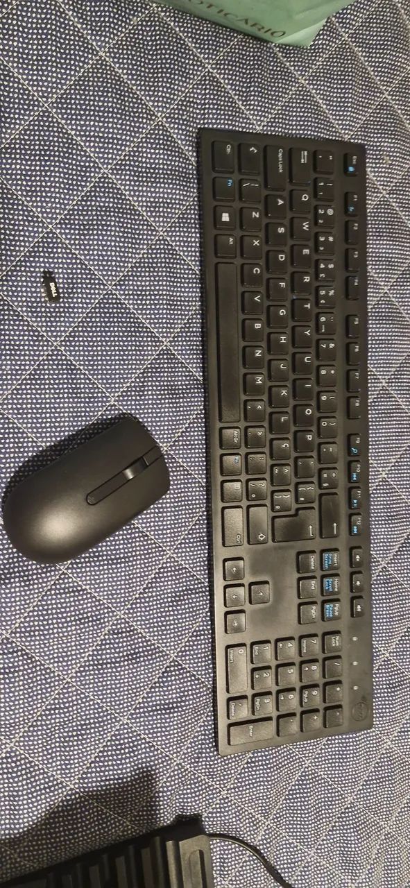 Teclado e mouse sem fio dell - Foto 2