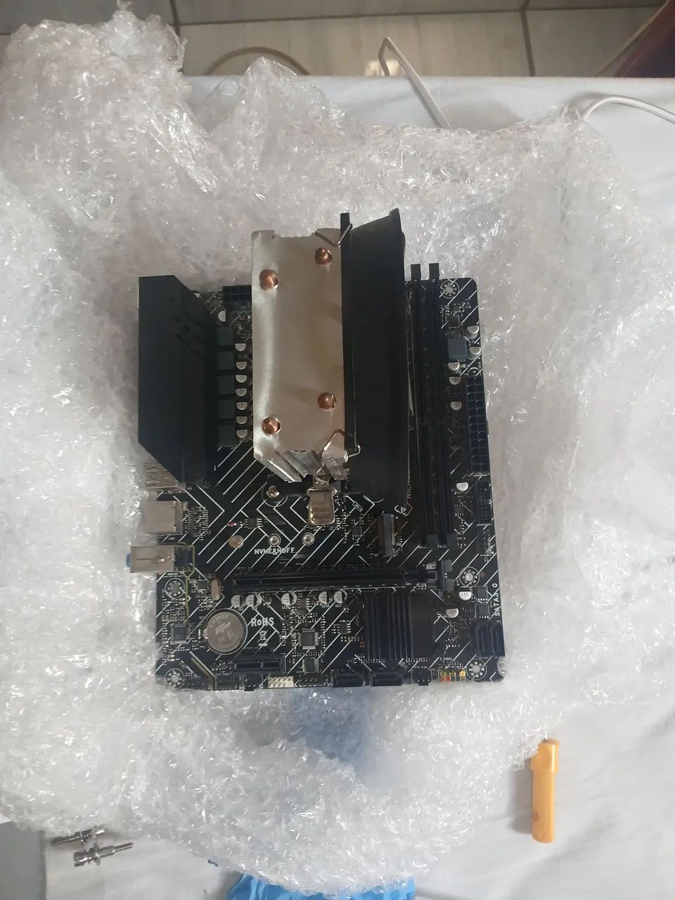 Placa Mãe+ Processador Ryzen 5 5600 - Foto 3