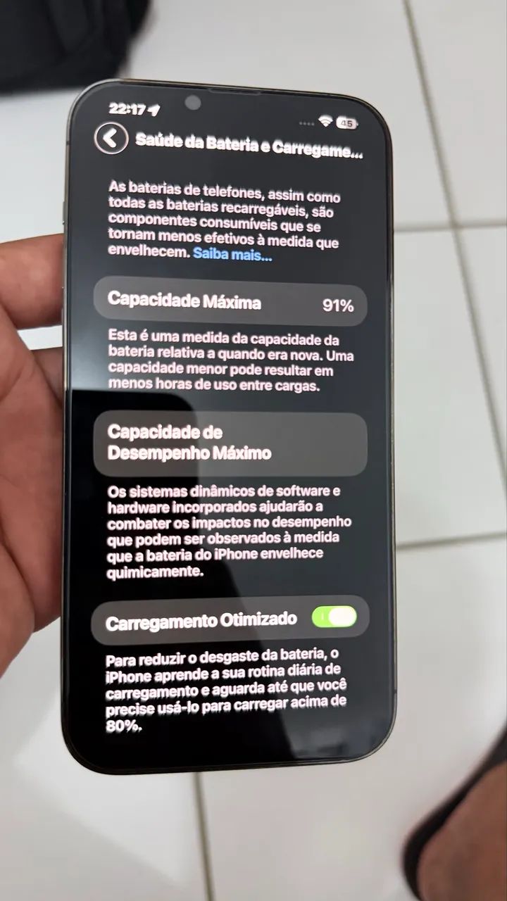 Ótima oportunidade iPhone 13 Pro Max 1 terá  - Foto 3