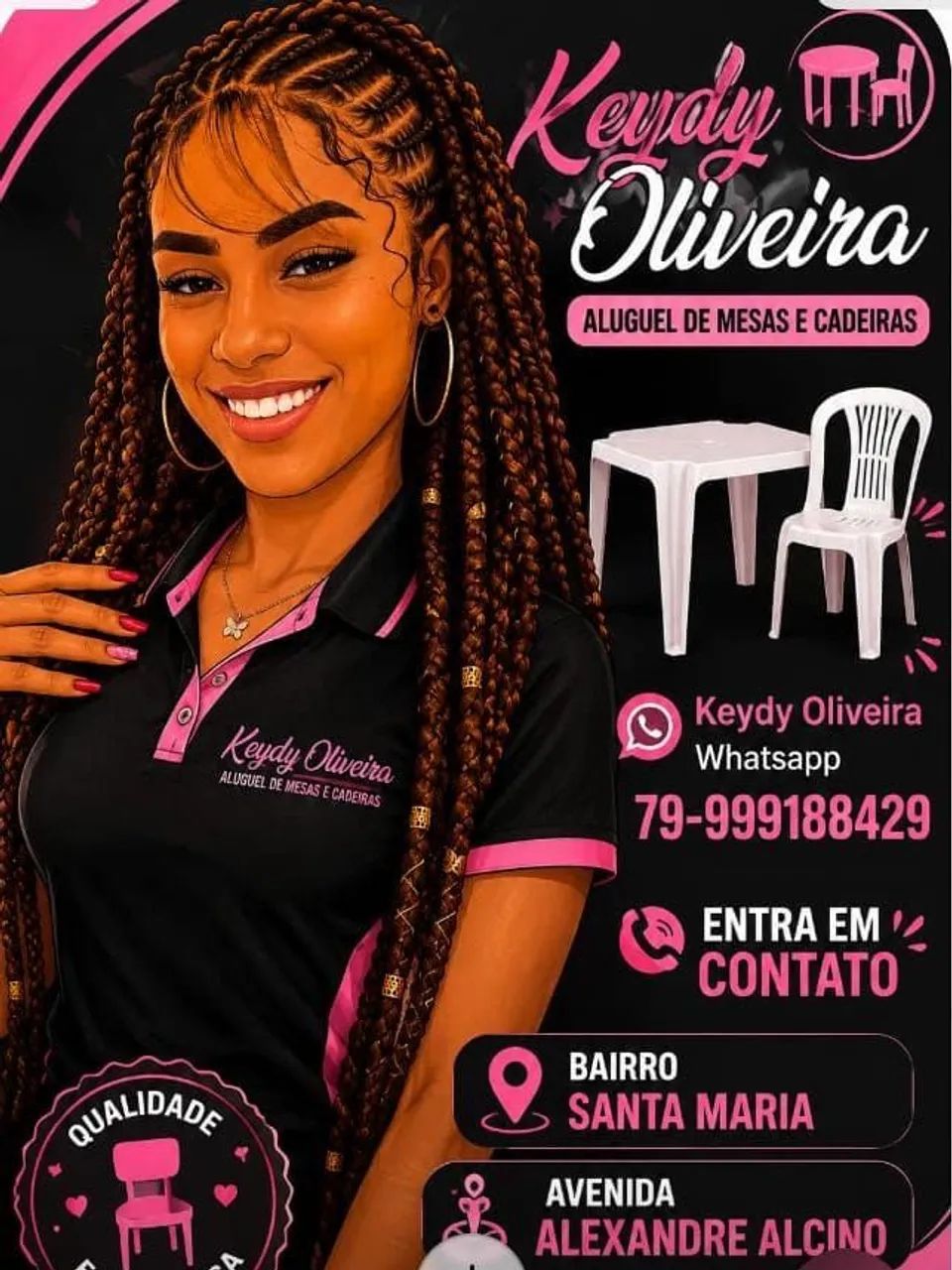 Aluguel de pula pula mesas e cadeiras bairro santa Maria 