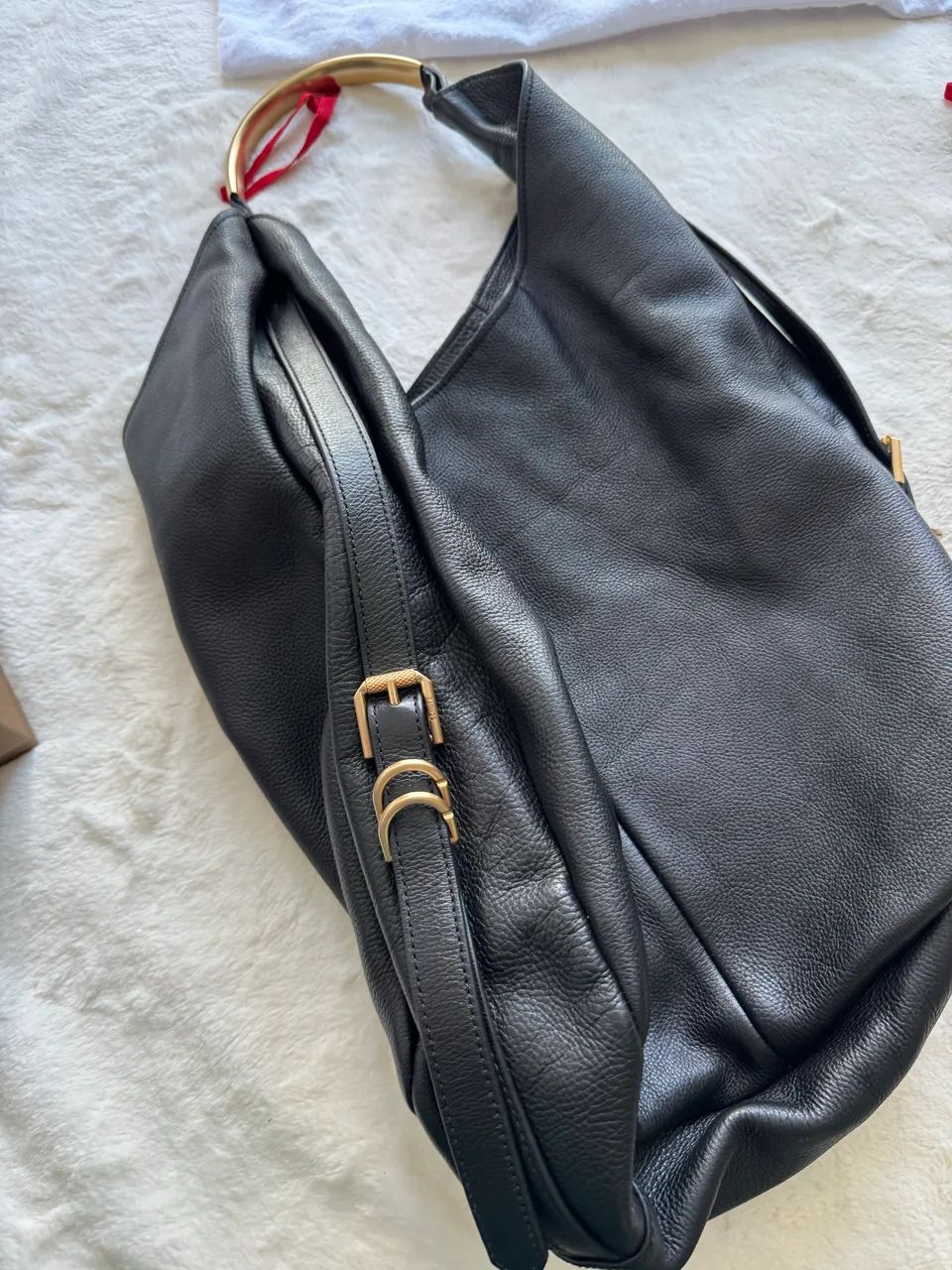 Bolsa Schutz de couro grande - Foto 2