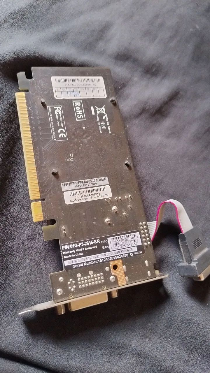 Placa de vídeo GT force 610 low profile 2gb - Foto 2