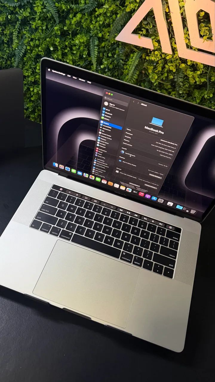 MACBOOK PRO 2019 15 POLEGADAS i7 16GB RAM / GARANTIA 