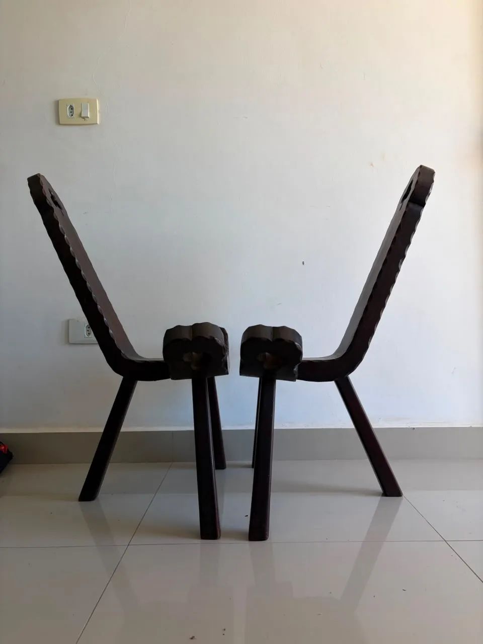 Cadeira bacalhau antiga - Foto 2