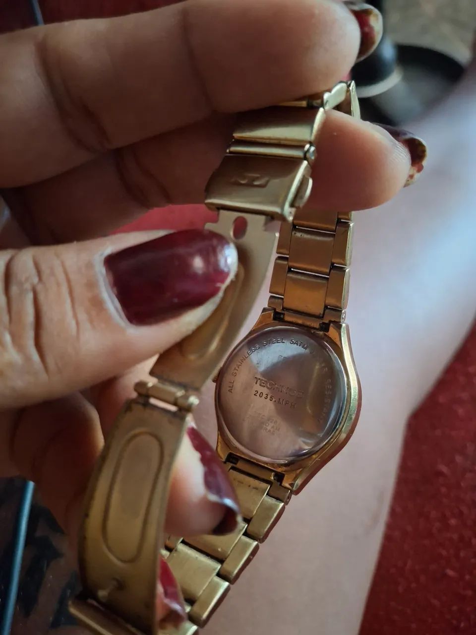 Relógio Feminino Technos Elegance Dourado - Modelo 2035MFH - Foto 2