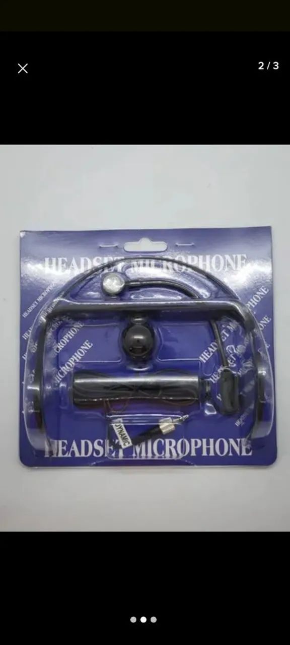 Microfone labial HM 26 dinamic original  - Foto 2