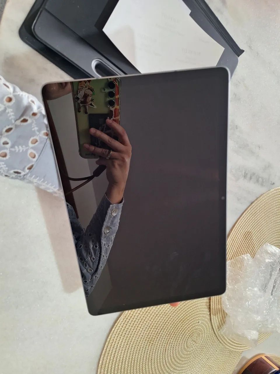 Tablet Samsung Galaxy Tab S9 FE 5G 128GB - Foto 5
