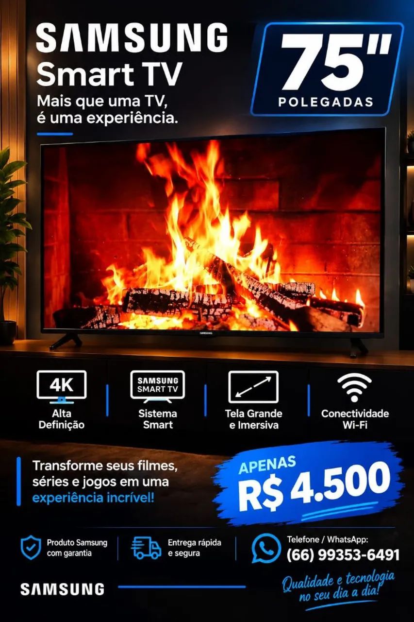 Tv 75 polegadas