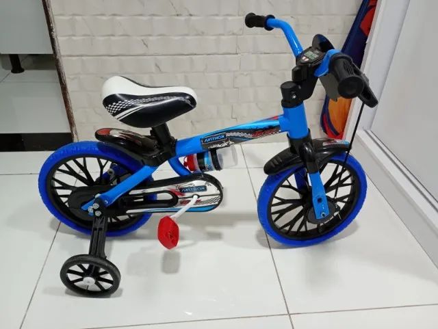  Bicicleta Infantil Aro 12 Veloz - Nathor - Foto 3