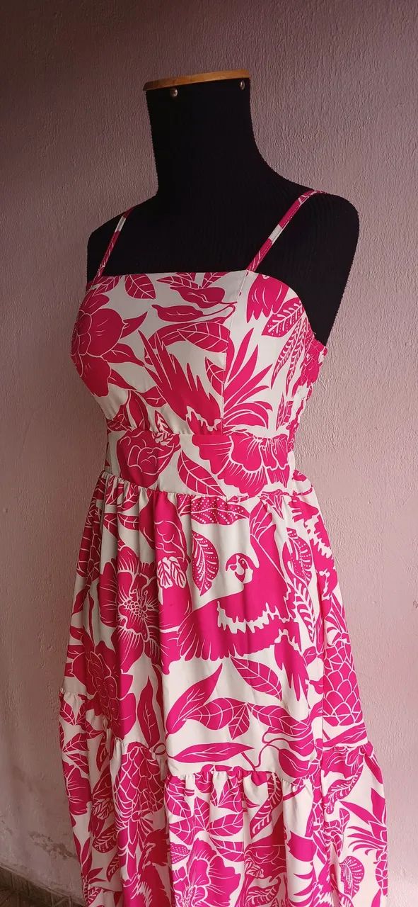 Vestido Novo Longo M - Foto 3