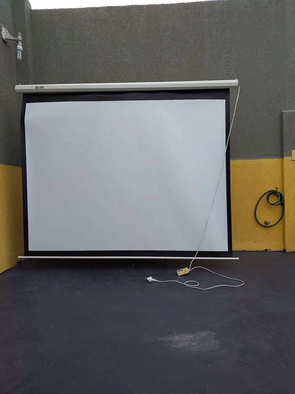 Tela projeção elétrica  - Foto 5