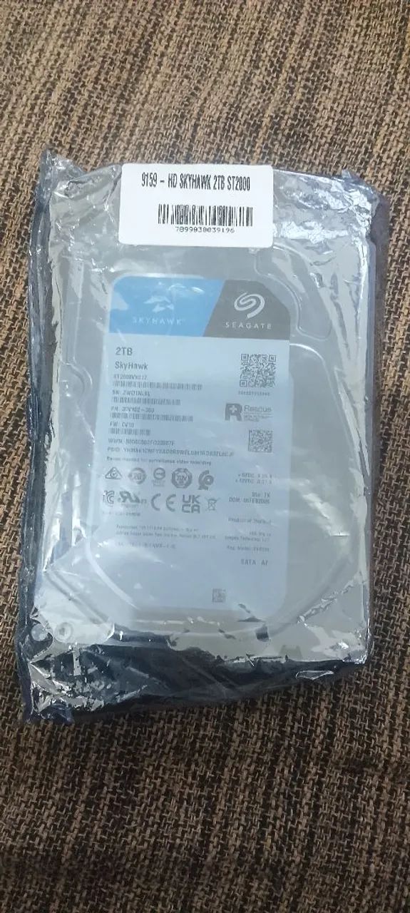 HD 2tb Seagate Skyhawk - Foto 2